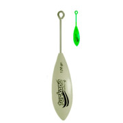 Plomo Turkana - Casting Español - Pintado - Varilla Larga - Flúor - 113gr - 2 unds