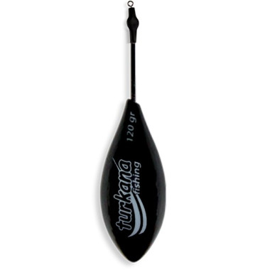 Plomo Turkana - Casting Portugués Classic - Pintado - Varilla Larga Montada - Negro - 2 unds