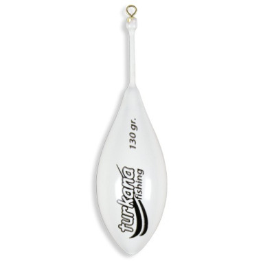Plomo Turkana - Casting Portugués Classic - Plastificado - Varilla Rolling - Blanco - 2 unds