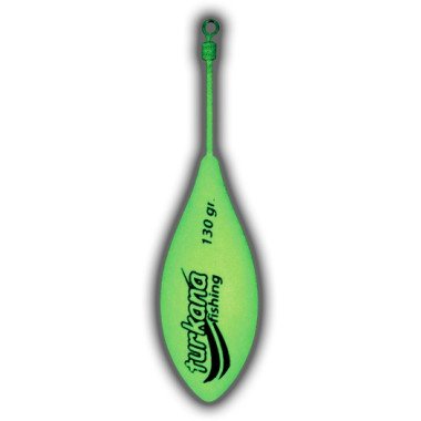 Plomo Turkana - Casting Portugués Classic - Plastificado - Varilla Rolling - Verde Flúor - 2 unds