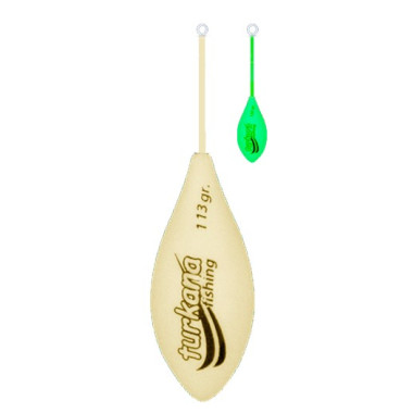 Plomo Turkana - Casting Portugués Classic - Plastificado - Varilla Rolling - Flúor - 2 unds