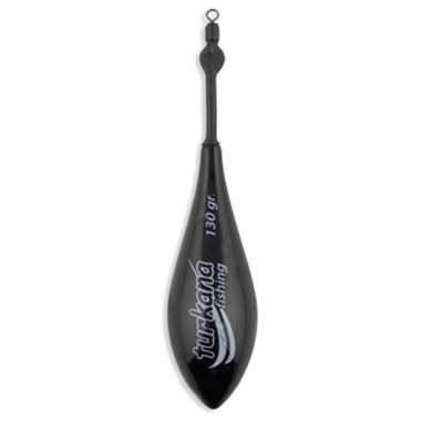Plomo Turkana - Casting Portugués Sport - Pintado - Varilla Corta Montada - Negro - 2 unds