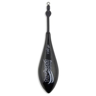 Plomo Turkana - Casting Portugués Sport - Pintado - Varilla Corta Montada - Negro - 2 unds
