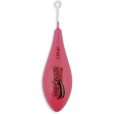 Plomo Turkana - Casting Portugués Sport - Plastificado - Varilla Corta - Fucsia - 2 unds