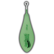 Plomo Turkana - Casting Portugués Sport - Plastificado - Varilla Corta - Verde Flúor - 175gr - 2 unds