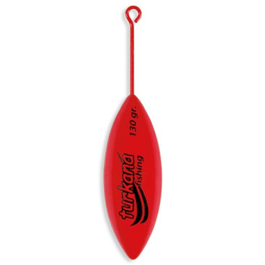 Plomo Turkana - Casting Belga - Pintado - Varilla Corta - Rojo - 2 unds