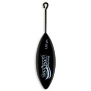 Plomo Turkana - Casting Belga - Pintado - Varilla Corta - Negro - 100gr - 2 unds
