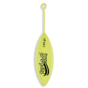 Plomo Turkana - Casting Belga - Pintado - Varilla Corta - Amarillo - 100gr - 2 unds