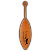 Plomo Turkana - Casting Belga - Pintado - Varilla Corta - Rojo Flúor - 130gr - 2 unds