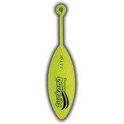Plomo Turkana - Casting Belga - Pintado - Varilla Corta - Amarillo Flúor - 120gr - 2 unds