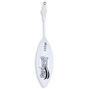 Plomo Turkana - Casting Belga - Pintado - Varilla Corta Montada - Blanco - 135gr - 2 unds