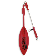 Plomo Turkana - Casting Belga - Pintado - Con Urfe - Rojo - 130gr