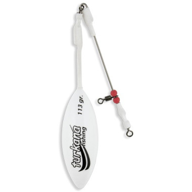 Plomo Turkana - Casting Belga - Pintado - Con Urfe - Blanco