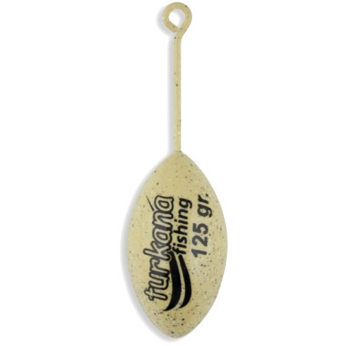 Plomo Turkana - Casting Bomba - Pintado - Varilla Corta - Arena - 2 unds
