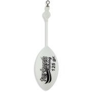 Plomo Turkana - Casting Bomba - Pintado - Varilla Corta Montada - Blanco - 130gr - 2 unds