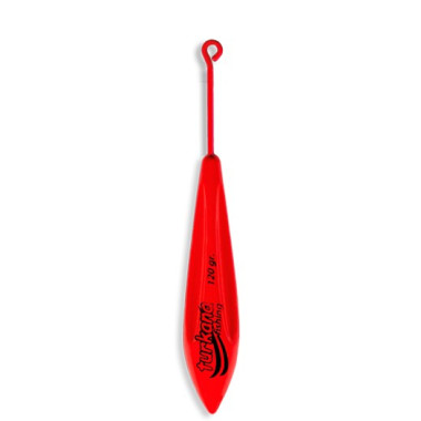 Plomo Turkana - Casting Aero - Pintado - Varilla Larga - Rojo - 2 unds