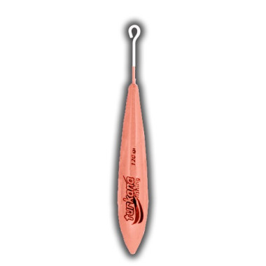 Plomo Turkana - Casting Bala - Plastificado - Varilla Corta - Rosa Flúor - 2 unds