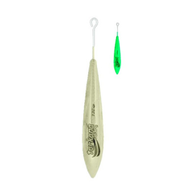 Plomo Turkana - Casting Bala - Plastificado - Varilla Corta - Flúor - 2 unds