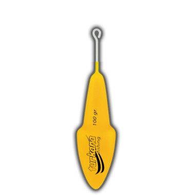 Plomo Turkana - Casting Americano - Plastificado - Varilla Corta - Naranja Flúor - 2 unds