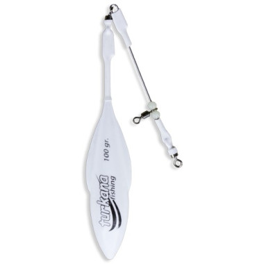 Plomo Turkana - Casting Mini Ala - Pintado - Varilla Con Urfe - Blanco - 1 und