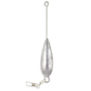 Plomo Turkana - Casting Liso - con Salida - Natural - Varilla Larga - Emerillón en Punta - 113gr