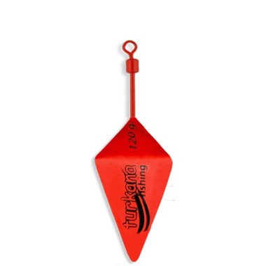 Plomo Turkana - Casting Piramide Belga - Pintado - Varilla Rolling - 2 unds